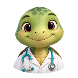 Turtle doctor portrait